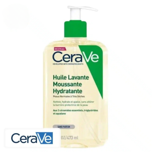 CeraVe Hydrating Foaming Cleansing Oil for Normal to Very Dry Skin – 473ml