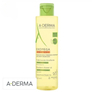 A-Derma Exomega Control Anti-Itch Emollient Cleansing Oil – 200ml