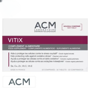 ACM Vitix Complément Alimentaire Stress Oxydatif – 30 Comprimés