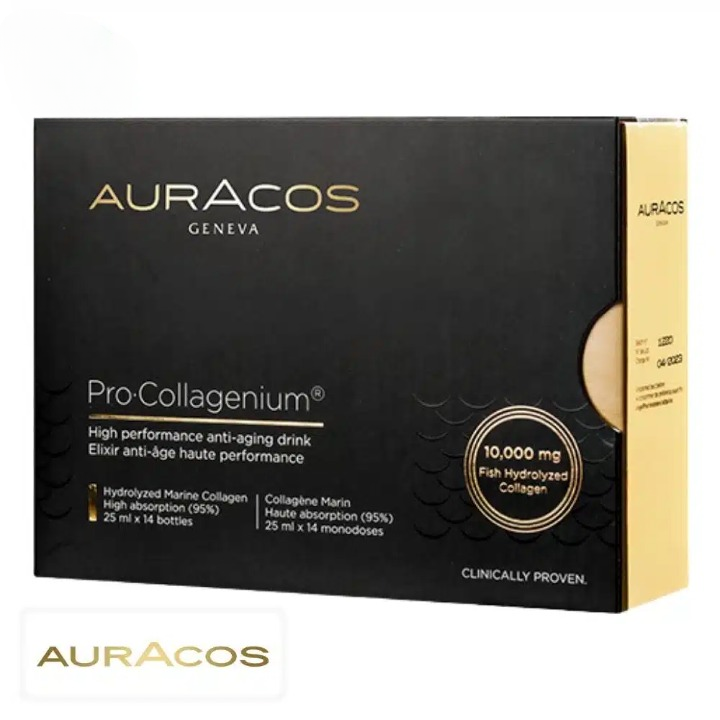 🕒 Auracos Pro.Collagenium – 14 Ampoules/Flacons
