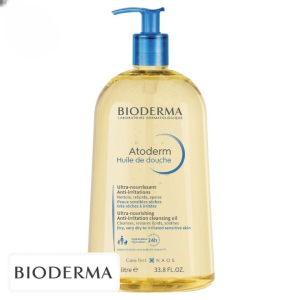 Bioderma Atoderm Huile de Douche Ultra-Nourrissante Anti-Irritations – 1L