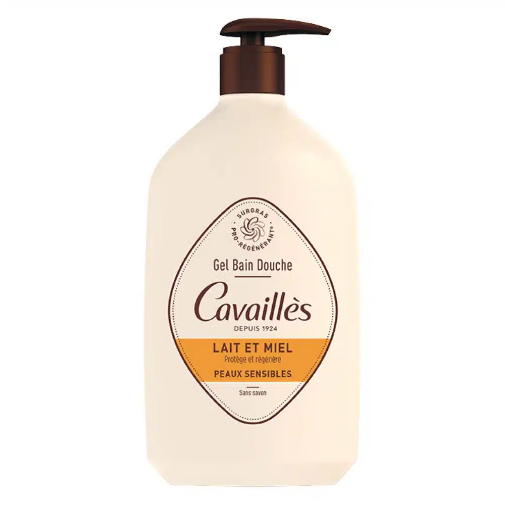 Cavaillès Milk and Honey Bath and Shower Gel – 400ml