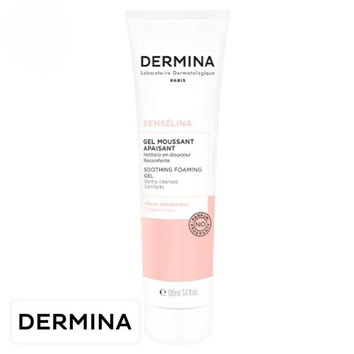Dermina Senselina Gentle Soothing Foaming Gel – 100 ml