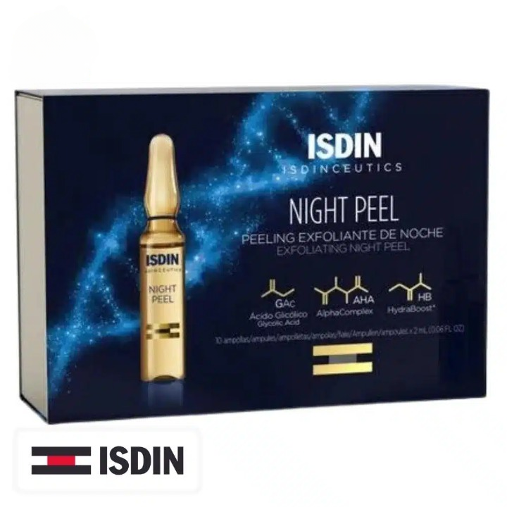 Isdin Isdinceutics Night Exfoliating Peel Ampoules – 10 x 2 ml