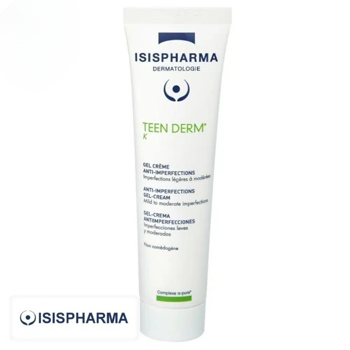 Isispharma Teen Derm K Anti-Blemish Gel-Cream – 30ml