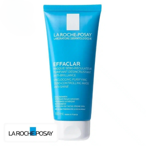 La Roche-Posay Effaclar Masque Sébo-Régulateur Purifiant Désincrustant Anti-Brillance – 100ml