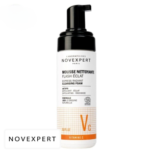 Novexpert (Vc) Vitamine C Mousse Nettoyante Flash Éclat – 150ml