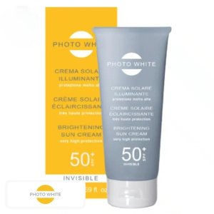 Photo White Crème Solaire Éclaircissante Spf50+ – 50ml