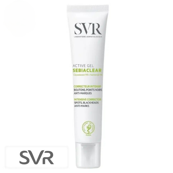 SVR Sebiaclear Active Gel Correcteur Intensif Boutons Points Noirs Anti-Marques – 40ml