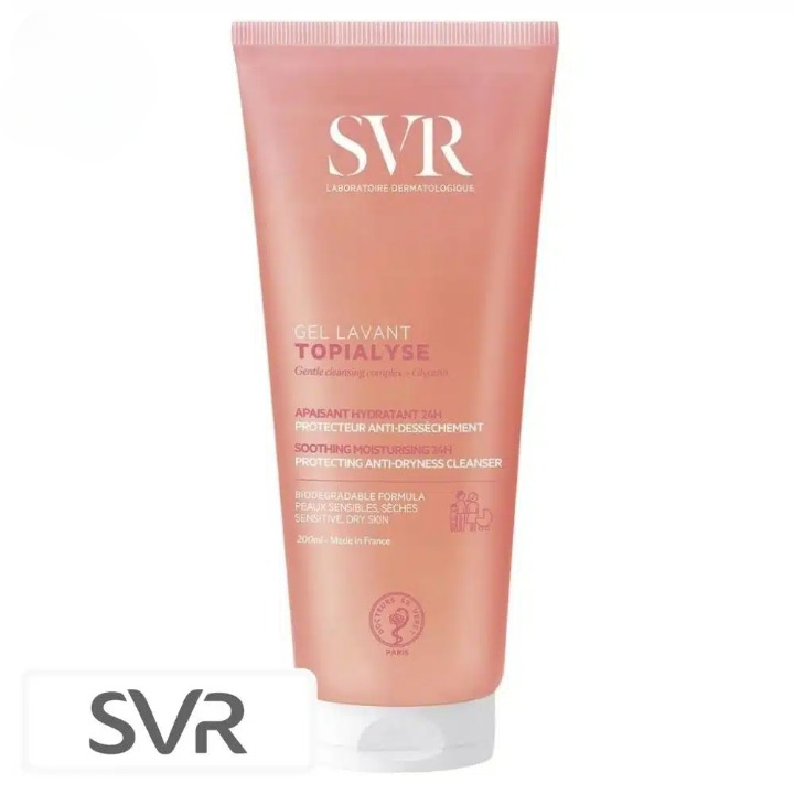 SVR Topialyse Gel Lavant Apaisant Hydratant 24h – 200ml