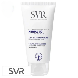 SVR Xerial 50 Extreme 7 Day Anti-Callus Foot Cream for Corns and Calluses – 50ml