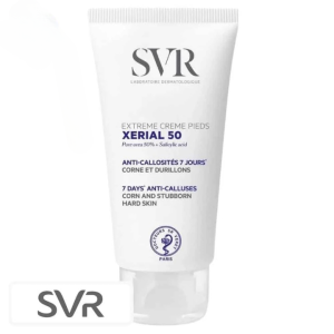 SVR Xerial 50 Extreme 7 Day Anti-Callus Foot Cream for Corns and Calluses – 50ml