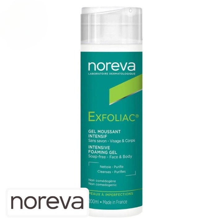 Noreva Exfoliac Intensive Foaming Gel – 200ml