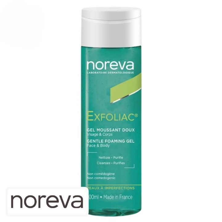 Noreva Exfoliac Gentle Foaming Gel – 200ml