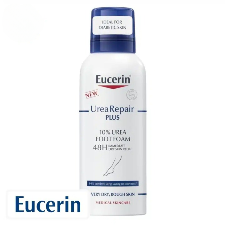 Eucerin UreaRepair Plus Foot Foam 10% Urea 48h – 150ml