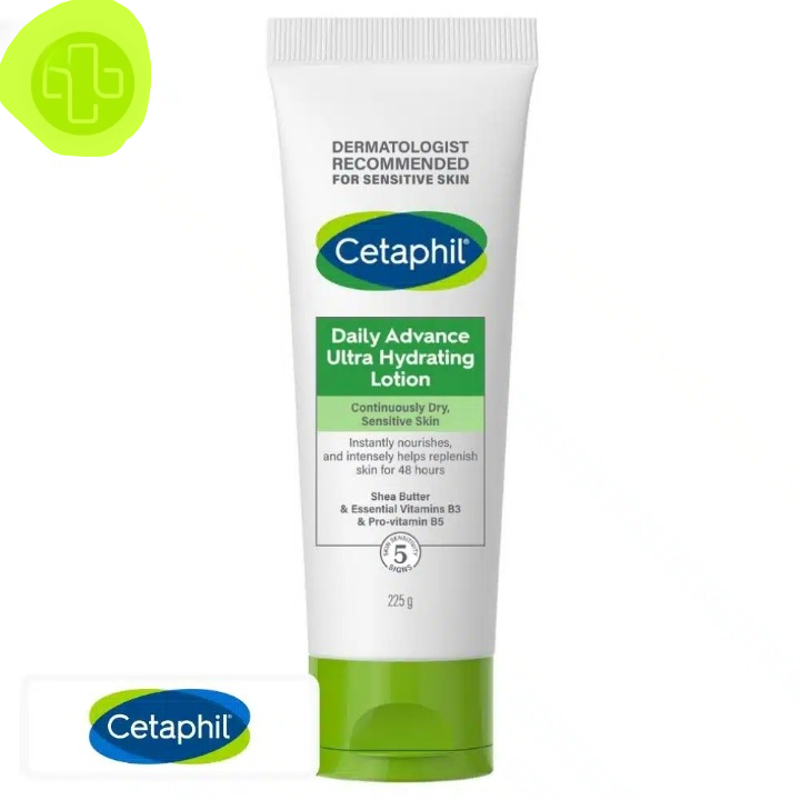 Cetaphil Daily Advance Ultra-Moisturizing Lotion for Dry and Sensitive Skin – 225g