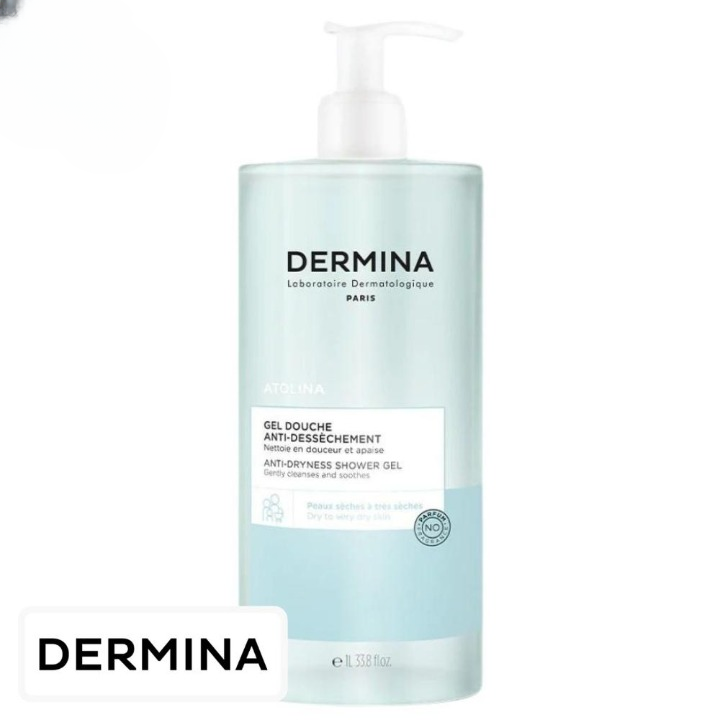 Dermina Atolina Anti-Drying Shower Gel – 1L