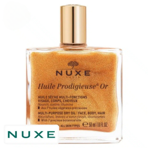 Nuxe Huile Prodigieuse Gold Multi-Purpose Dry Oil – 50ml