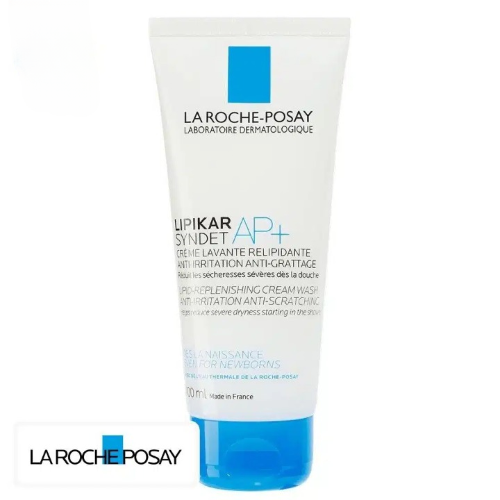 La Roche-Posay Lipikar Syndet AP+ Lipid-Replenishing Cleansing Cream Anti-Irritation Anti-Itching – 200ml