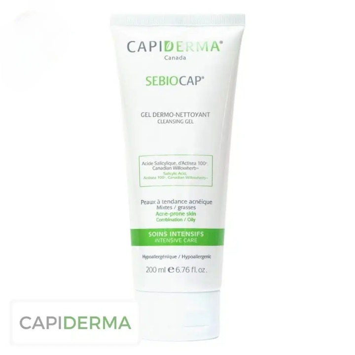 Capiderma SebioCap Intensive Care Dermo-Cleansing Gel – 200ml
