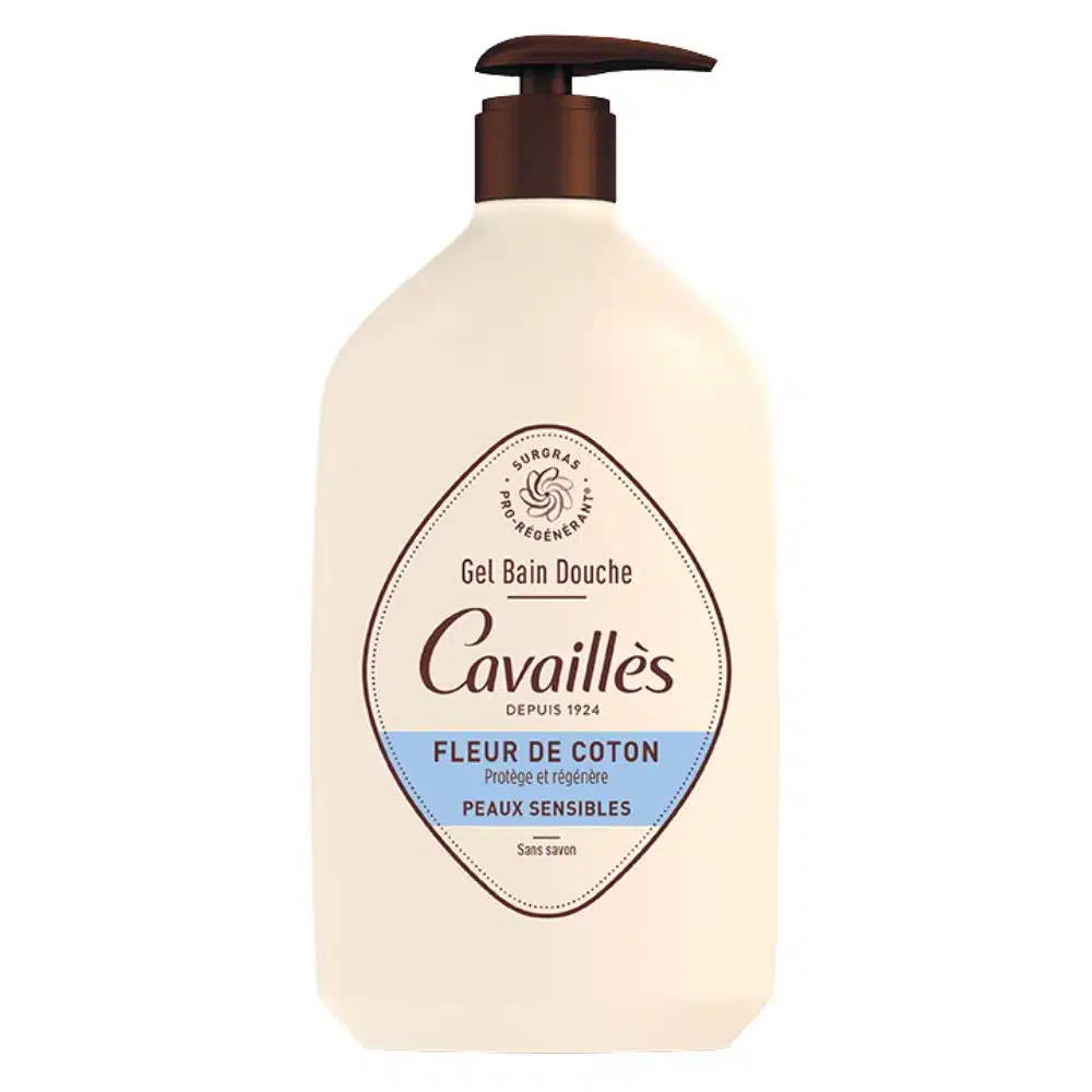 Cavaillès Cotton Flower Bath and Shower Gel – 400ml